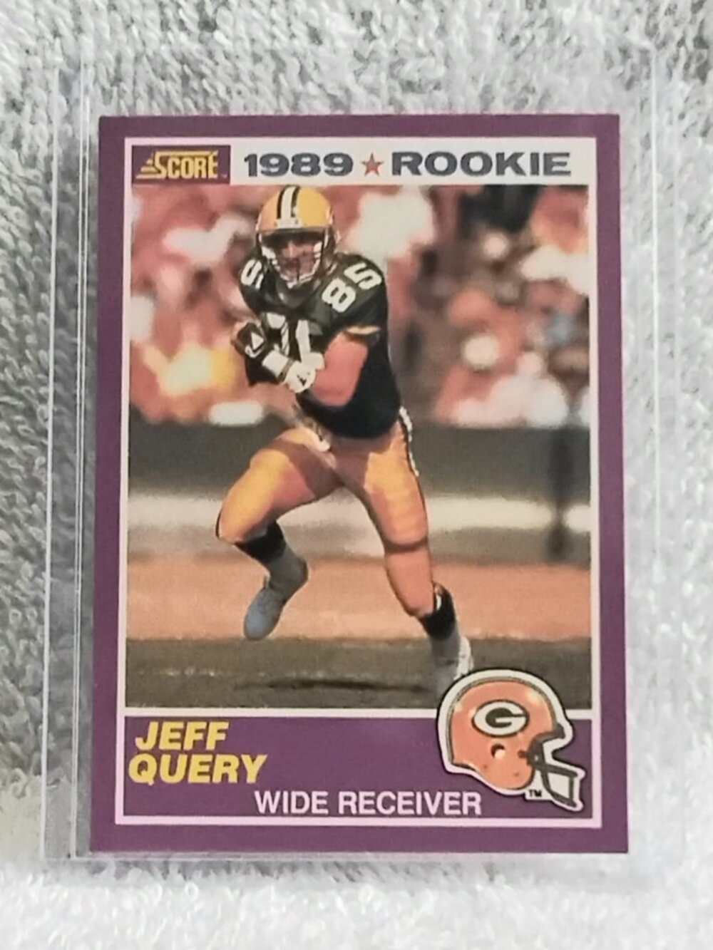 5/$20 Mint 1989 Score Jeff Query NFL Supplemental 1989 Rookie Card 432S!!